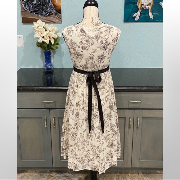 Banana Republic | Floral Tea Dress| Silk Blend Lined | Size 2 | NWT - Picture 4 of 16